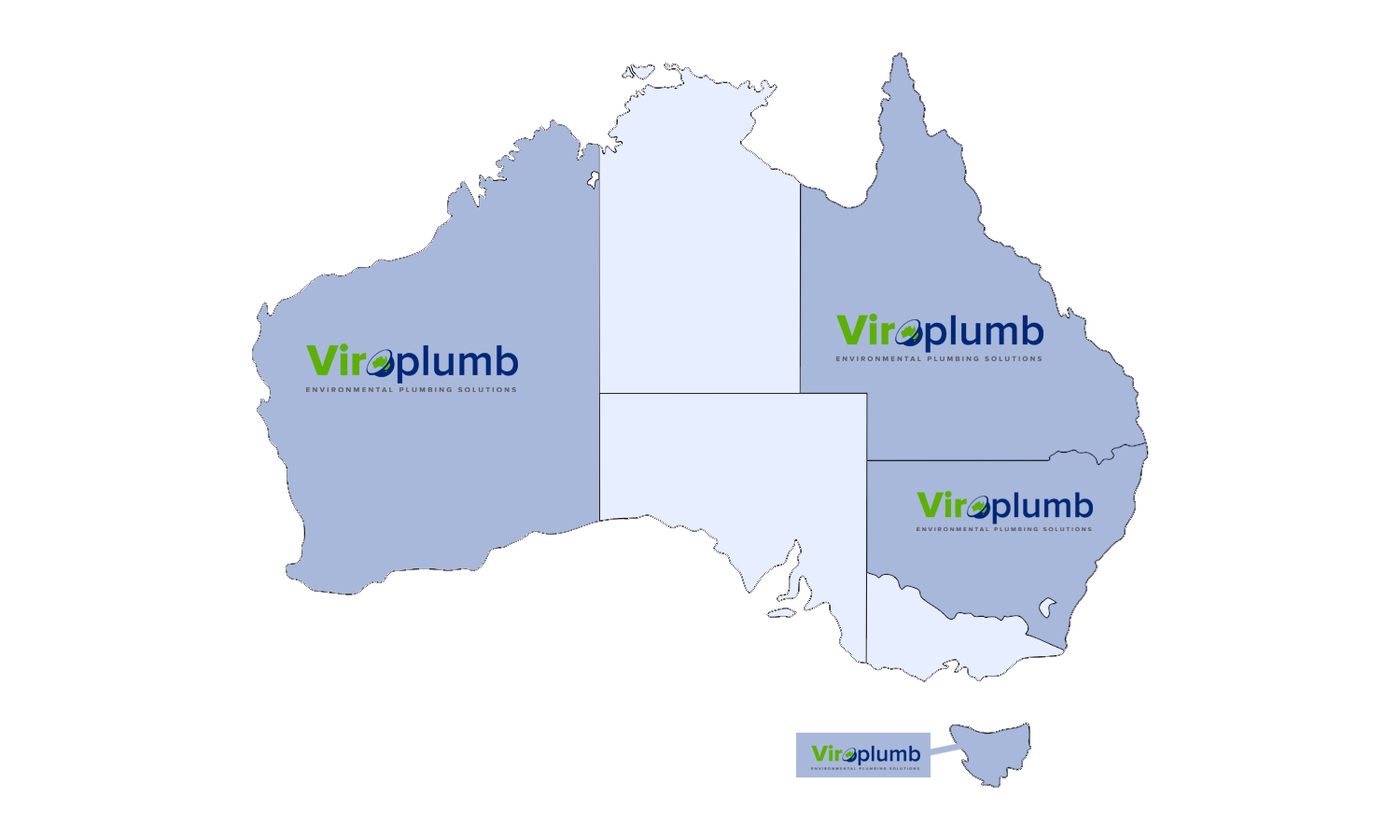 ViroPlumb Australian-Map